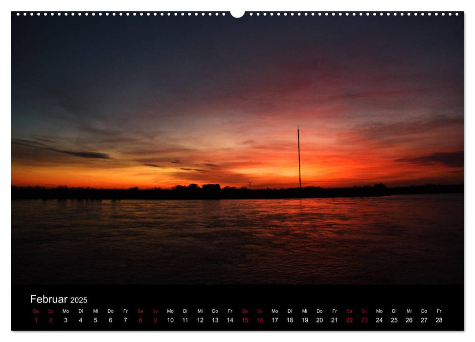 Niederrheinischer Himmel (CALVENDO Premium Wandkalender 2025)