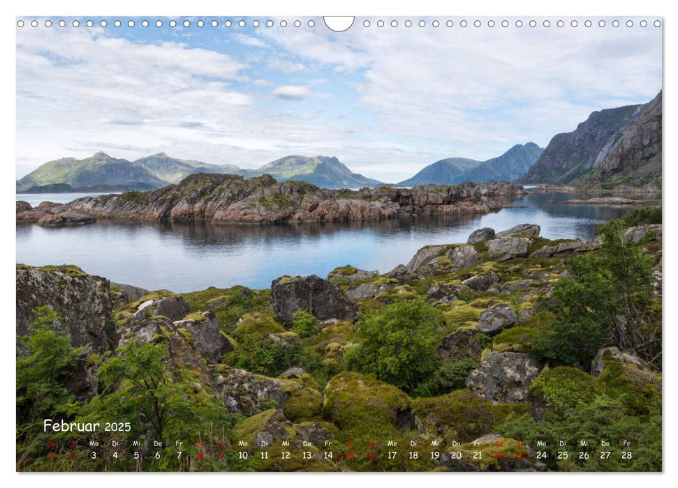 VESTERALEN UND LOFOTEN - Inselparadies im Eismeer (CALVENDO Wandkalender 2025)