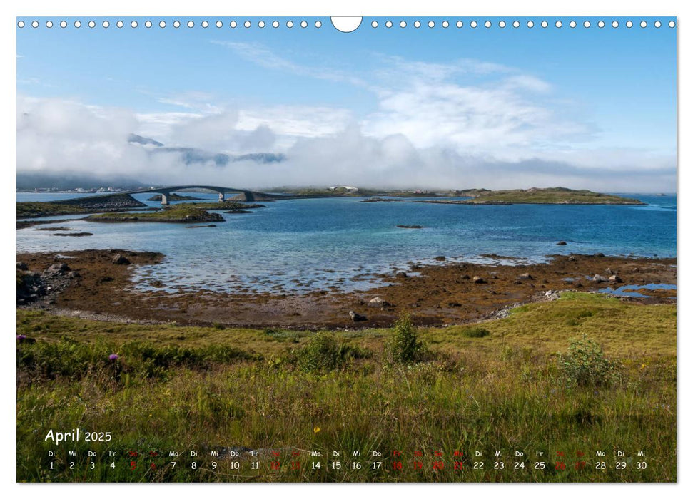 VESTERALEN UND LOFOTEN - Inselparadies im Eismeer (CALVENDO Wandkalender 2025)