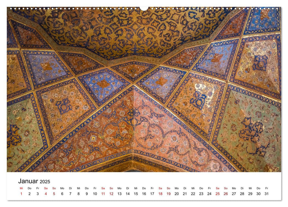 Ornamente in der persischen Architektur (CALVENDO Premium Wandkalender 2025)