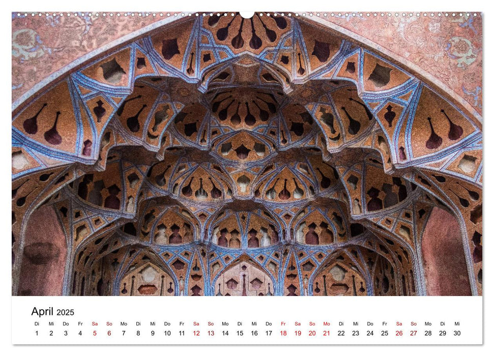 Ornamente in der persischen Architektur (CALVENDO Premium Wandkalender 2025)