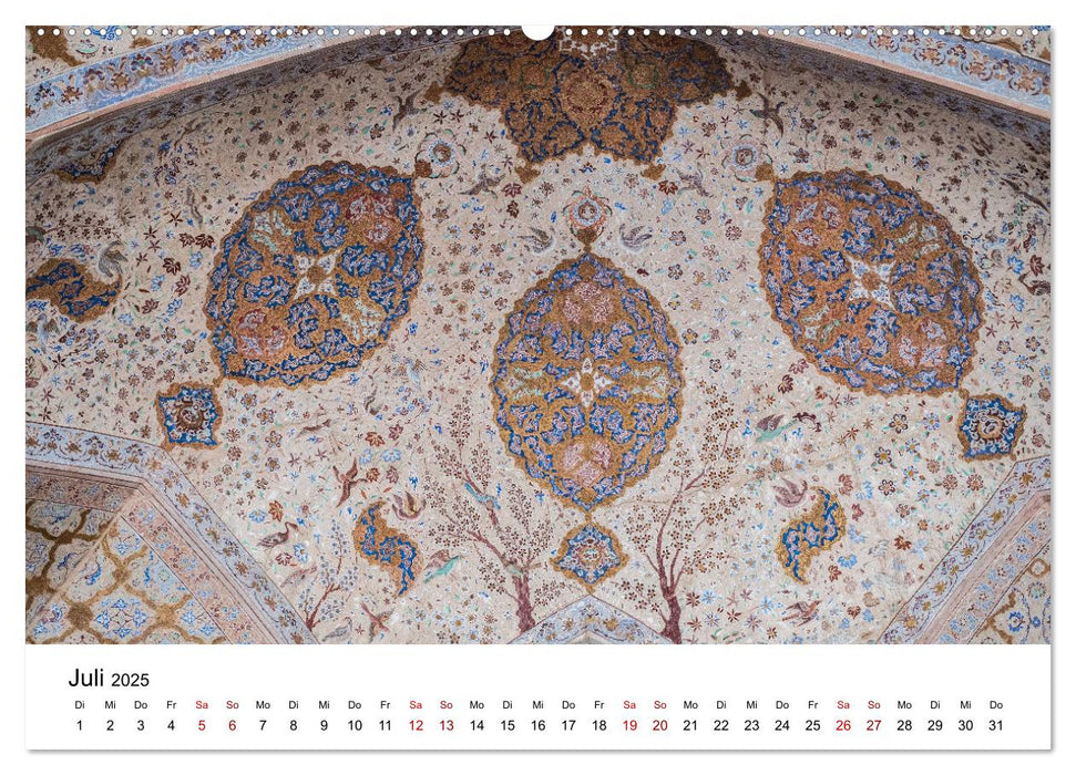 Ornamente in der persischen Architektur (CALVENDO Premium Wandkalender 2025)