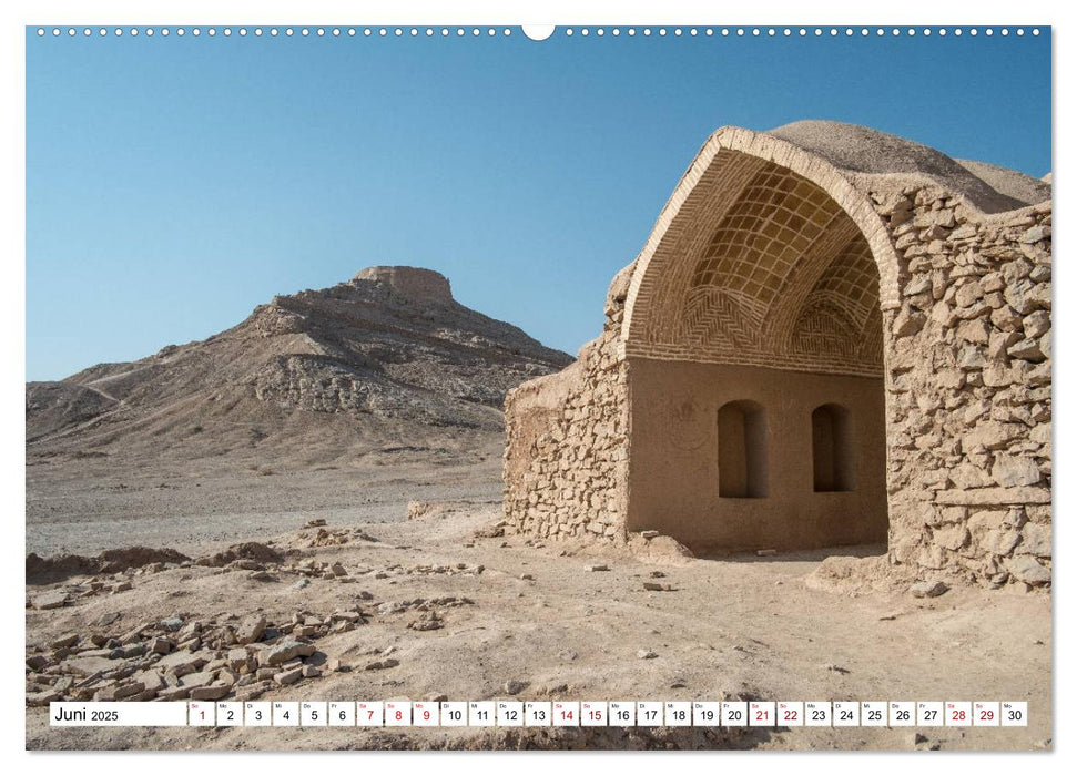 Städte des Irans - Yazd (CALVENDO Premium Wandkalender 2025)