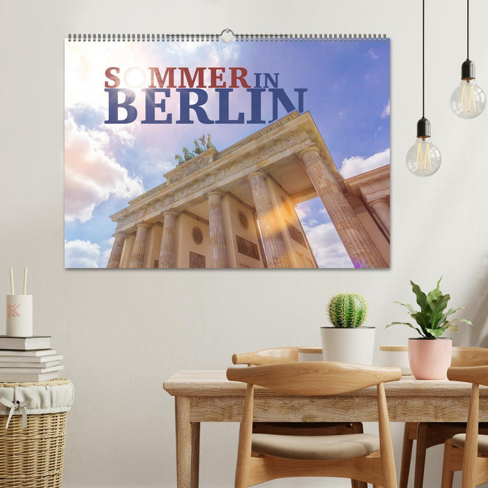 SOMMER IN BERLIN (CALVENDO Wandkalender 2025)