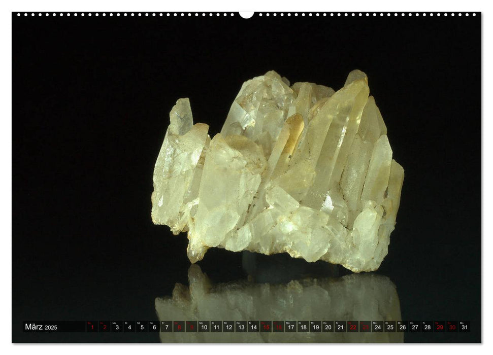 Mineralien (CALVENDO Premium Wandkalender 2025)