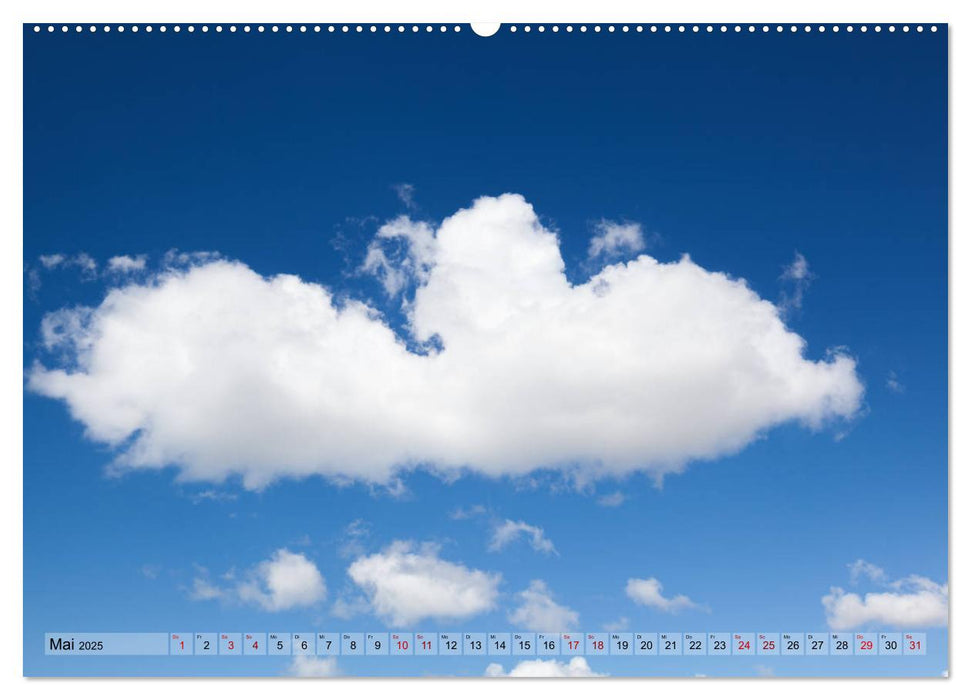 Nordseewolken (CALVENDO Premium Wandkalender 2025)