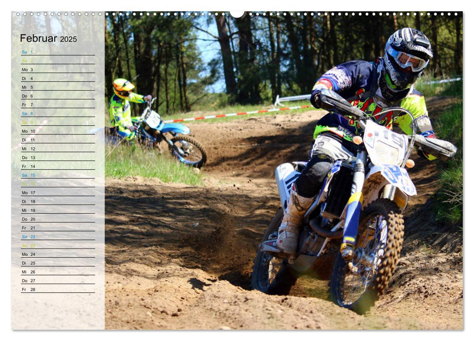 Motocross - tollkühne Kerle (CALVENDO Premium Wandkalender 2025)