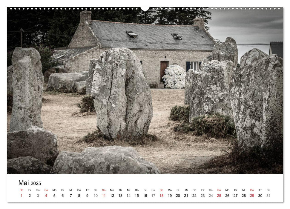 Foto-Momente Frankreich - Dolmen und Menhire (CALVENDO Premium Wandkalender 2025)