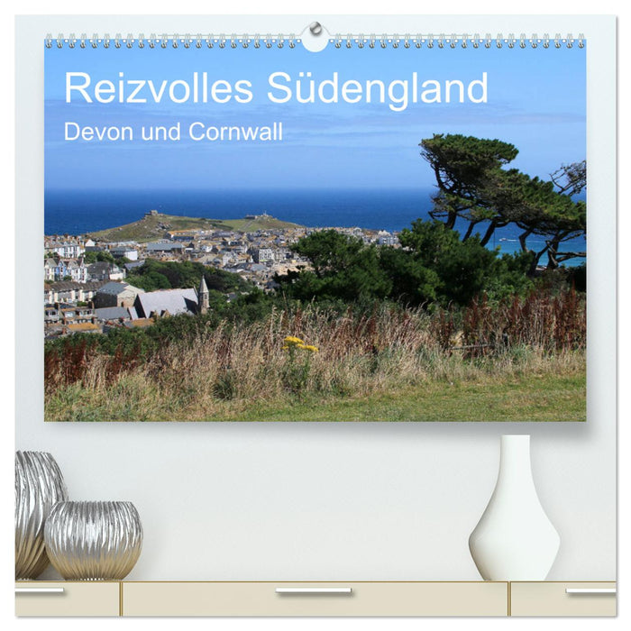 Reizvolles Südengland Devon und Cornwall (CALVENDO Premium Wandkalender 2025)