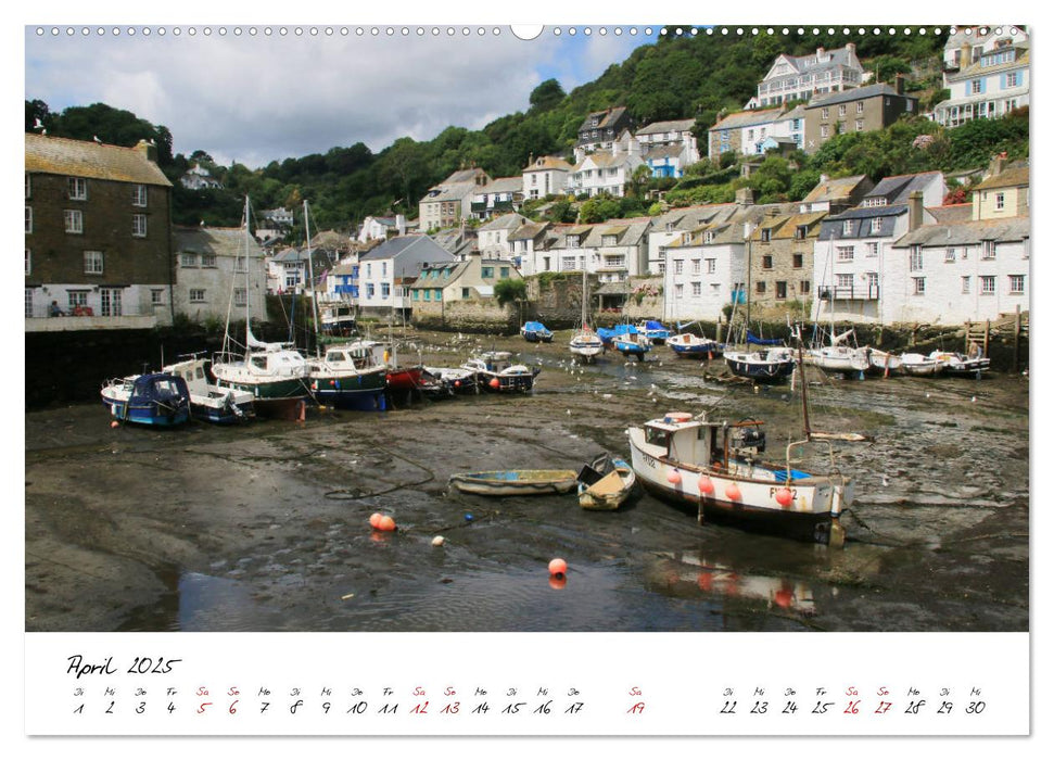 Reizvolles Südengland Devon und Cornwall (CALVENDO Premium Wandkalender 2025)