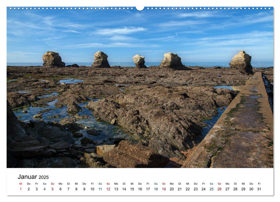 Vendée - Bilder von der Côte de Lumière (CALVENDO Premium Wandkalender 2025)