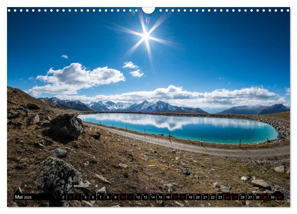 Die schönsten Bergseen der Schweiz (CALVENDO Wandkalender 2025)