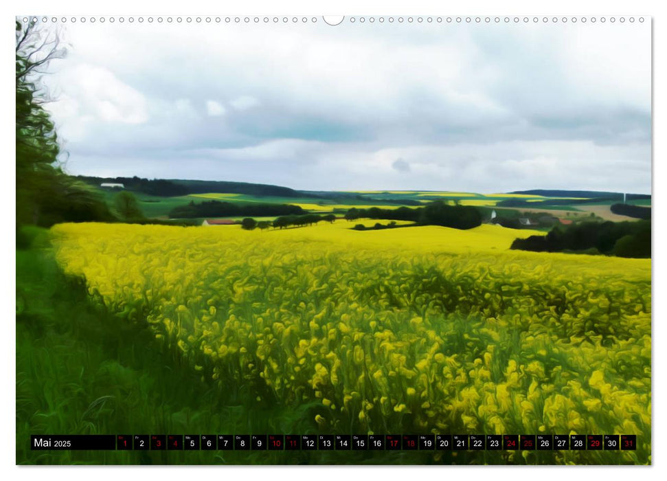 Malerisches Weserbergland - Beverungen (CALVENDO Premium Wandkalender 2025)