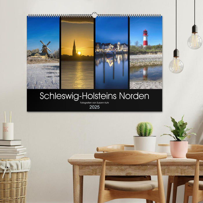 Schleswig-Holsteins Norden (CALVENDO Wandkalender 2025)