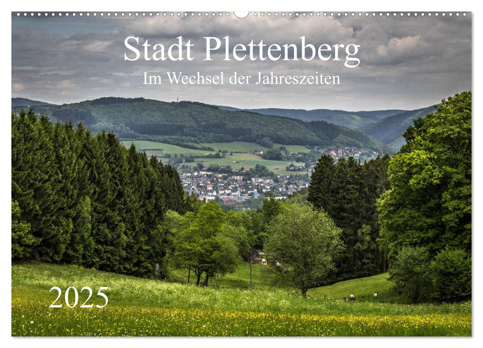 Stadt Plettenberg (CALVENDO Wandkalender 2025)