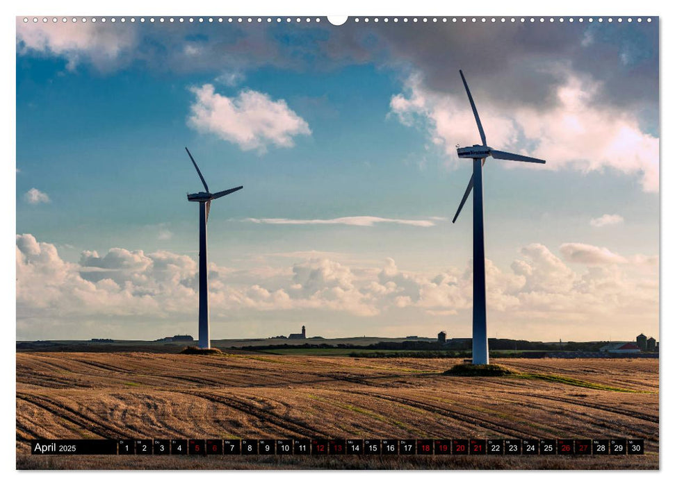 Dänemark zwischen Nordsee und Limfjord (CALVENDO Premium Wandkalender 2025)