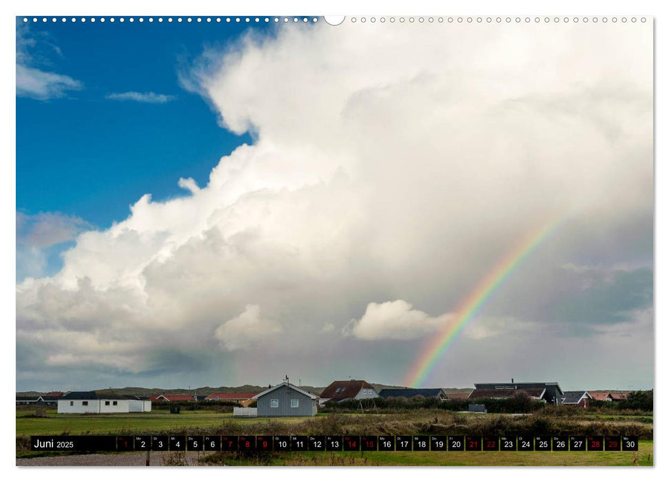 Dänemark zwischen Nordsee und Limfjord (CALVENDO Premium Wandkalender 2025)