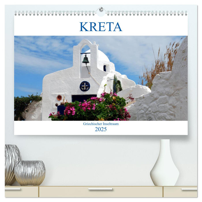 Kreta - Griechischer Inseltraum (CALVENDO Premium Wandkalender 2025)