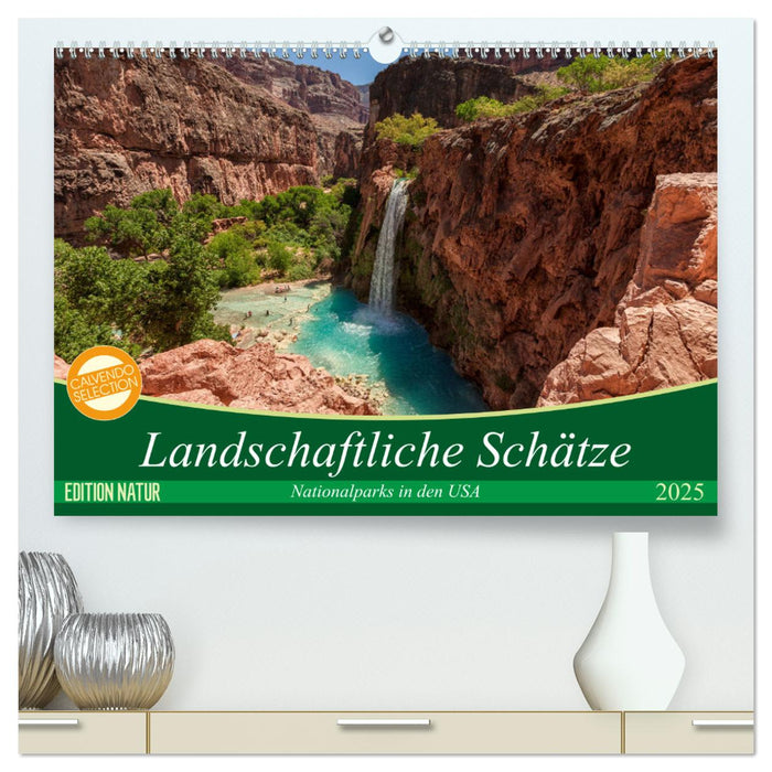 Landschaftliche Schätze (CALVENDO Premium Wandkalender 2025)