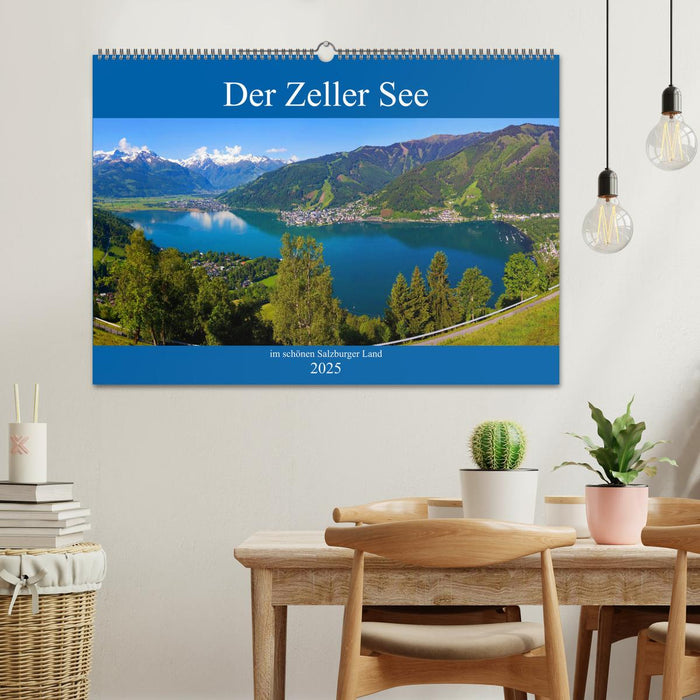 Der Zeller See im schönen Salzburger Land (CALVENDO Wandkalender 2025)