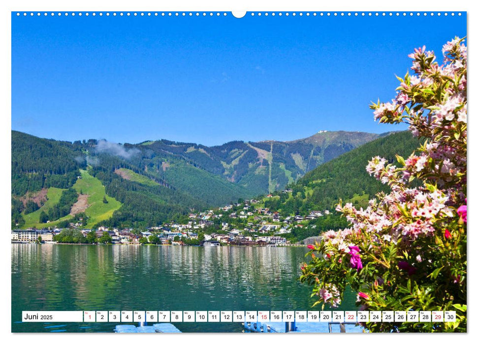 Der Zeller See im schönen Salzburger Land (CALVENDO Wandkalender 2025)