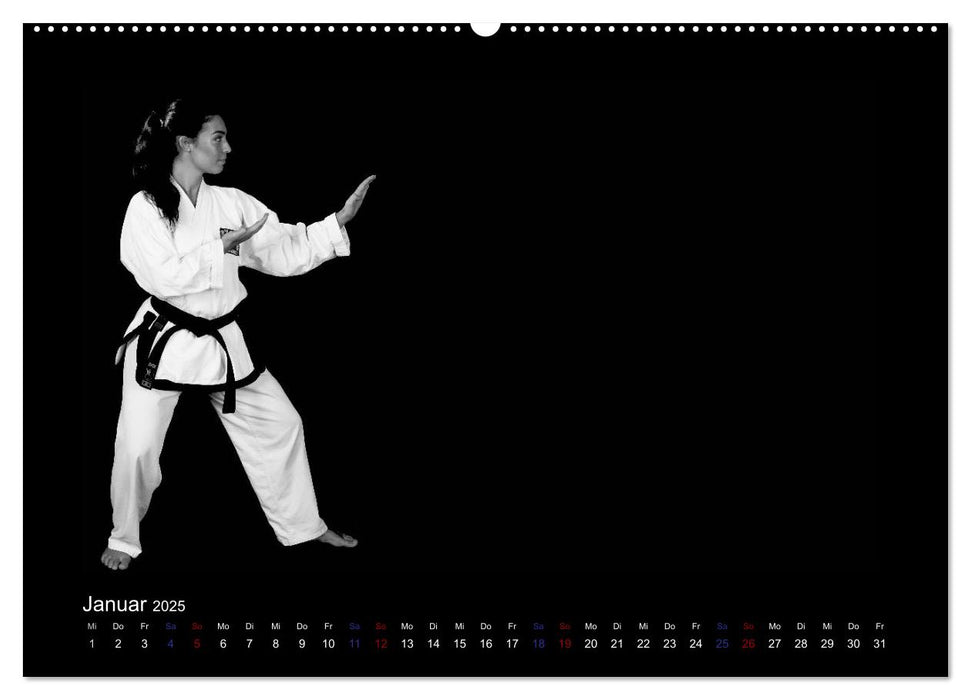 Traditionelles Taekwon-Do (CALVENDO Premium Wandkalender 2025)