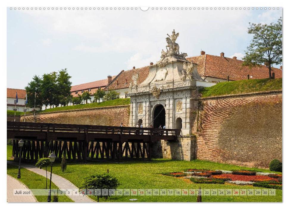 Rumänien, Alba Iulia - Karlsburg (CALVENDO Premium Wandkalender 2025)