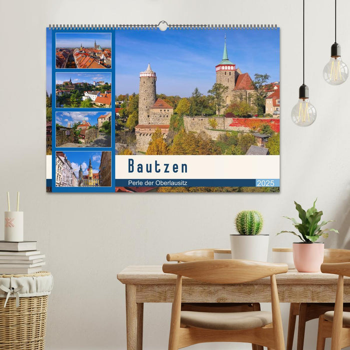 Bautzen - Perle der Oberlausitz (CALVENDO Wandkalender 2025)