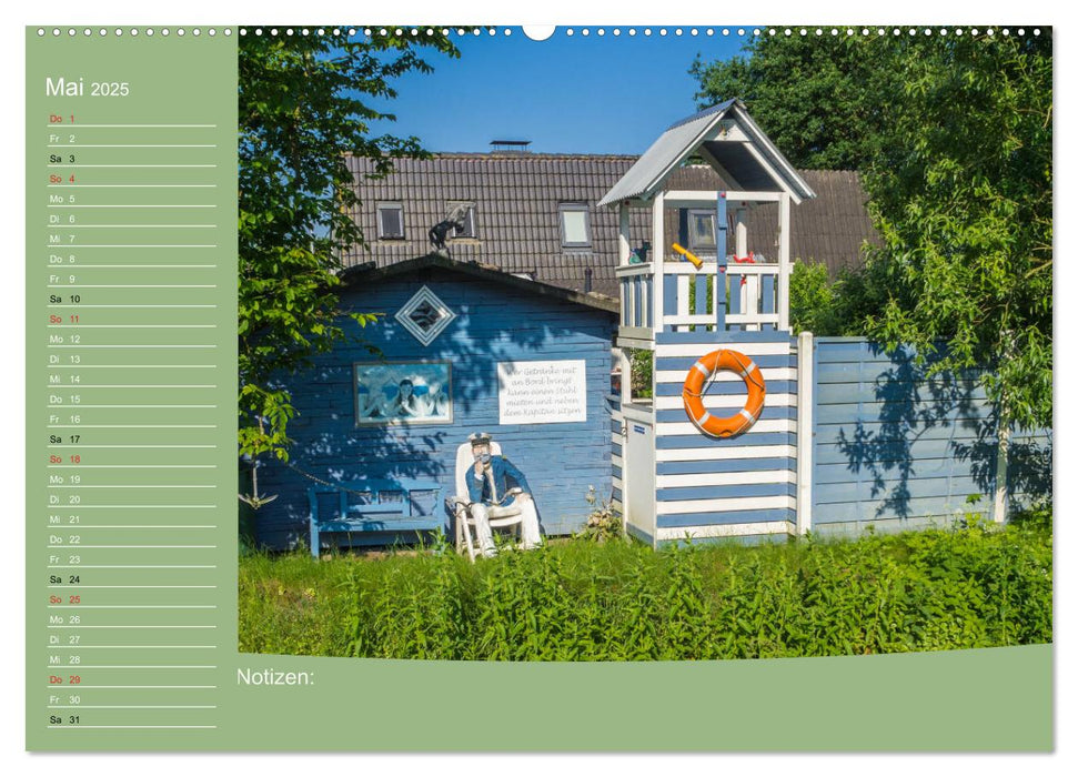 Hooksiel im Friesland (CALVENDO Premium Wandkalender 2025)