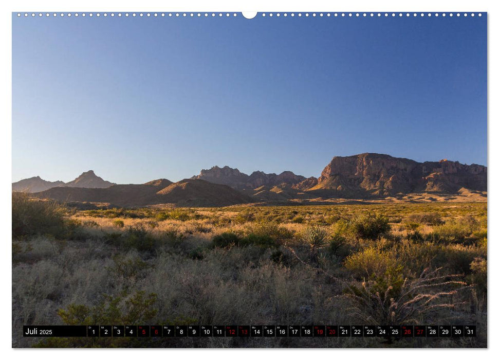 Auf dem Weg nach Texas (CALVENDO Premium Wandkalender 2025)