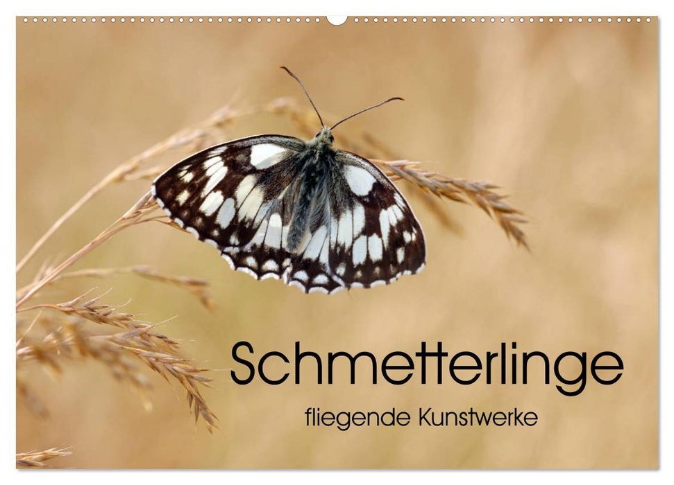 Schmetterlinge - fliegende Kunstwerke (CALVENDO Wandkalender 2025)