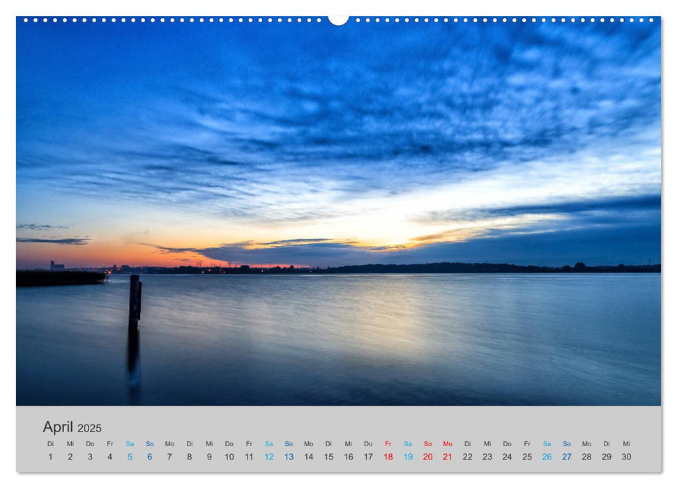 See- und Flußlandschaften in Brandenburg (CALVENDO Premium Wandkalender 2025)