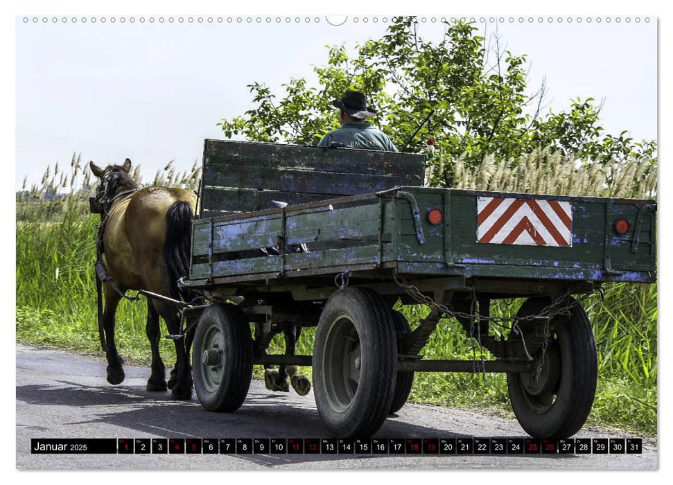 Unbekanntes Ungarn abseits der Touristenpfade (CALVENDO Premium Wandkalender 2025)