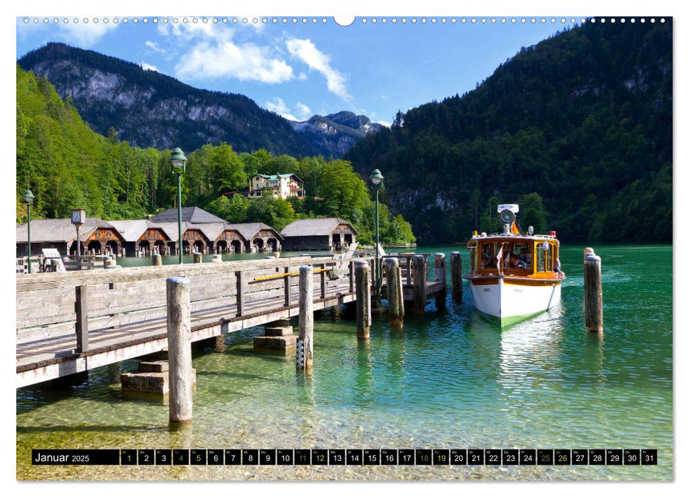 St. Bartholomä und der Königssee (CALVENDO Premium Wandkalender 2025)