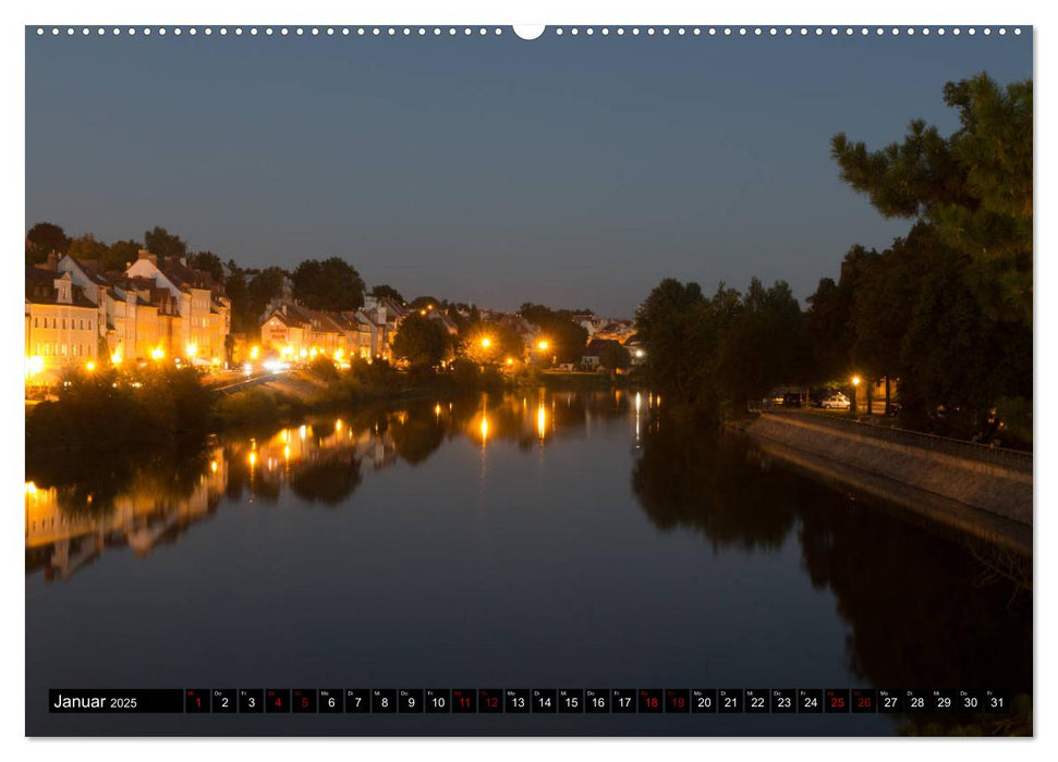 Görlitz - geteilte Stadt an der Neiße (CALVENDO Premium Wandkalender 2025)