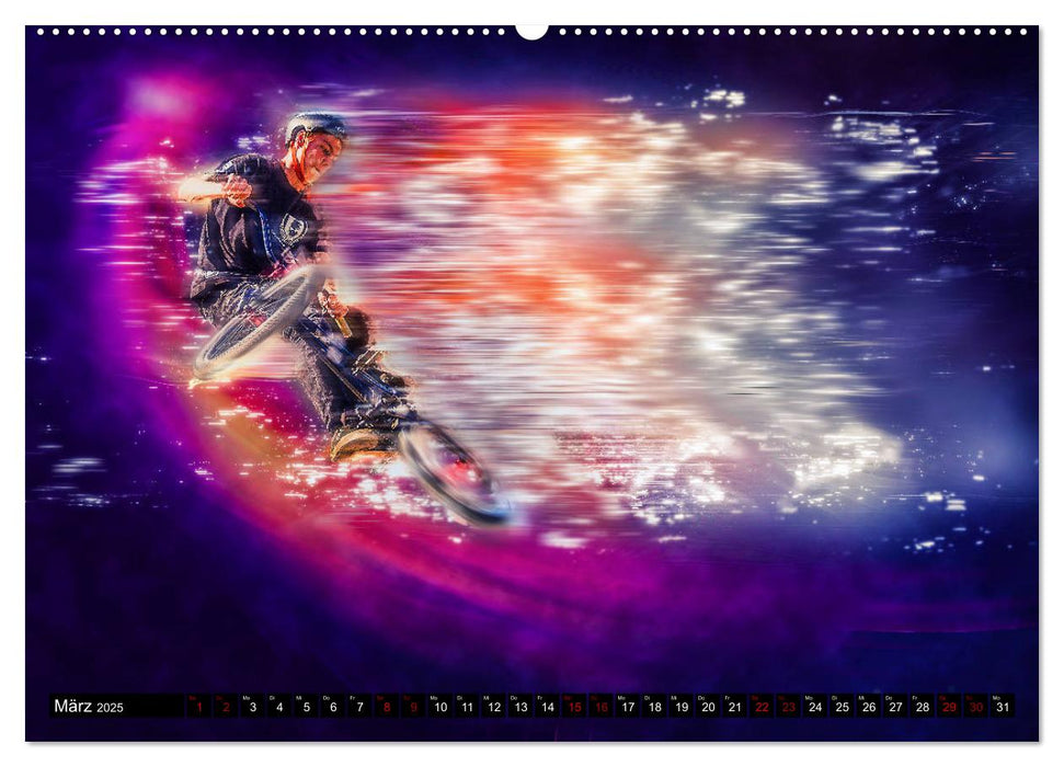 BMX Universum (CALVENDO Premium Wandkalender 2025)