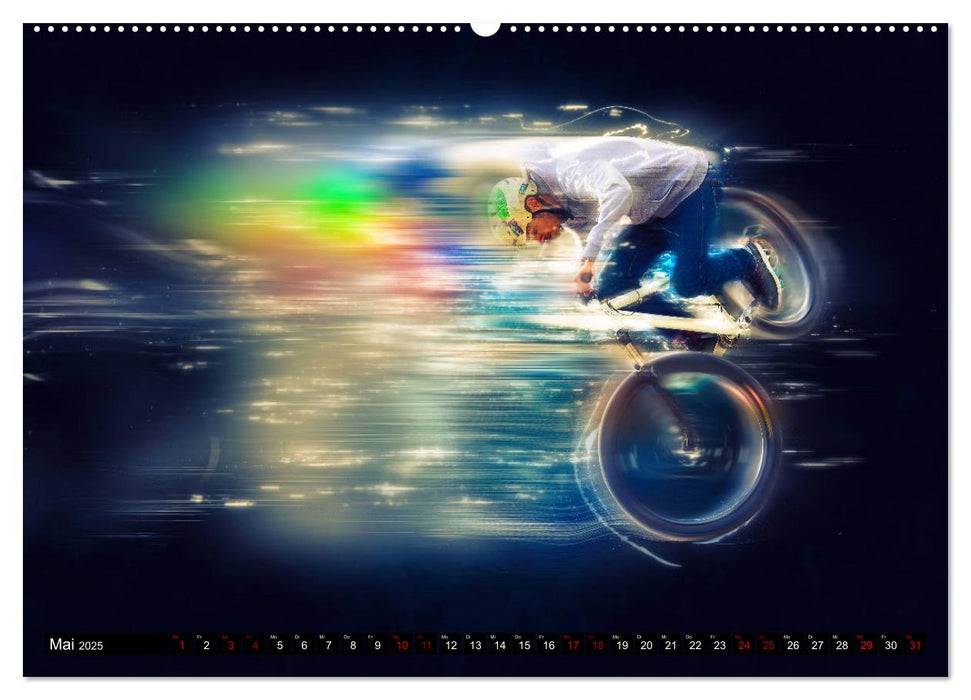 BMX Universum (CALVENDO Premium Wandkalender 2025)