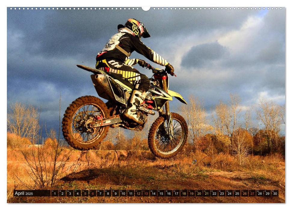 Motocross - tollkühne Kerle (CALVENDO Premium Wandkalender 2025)