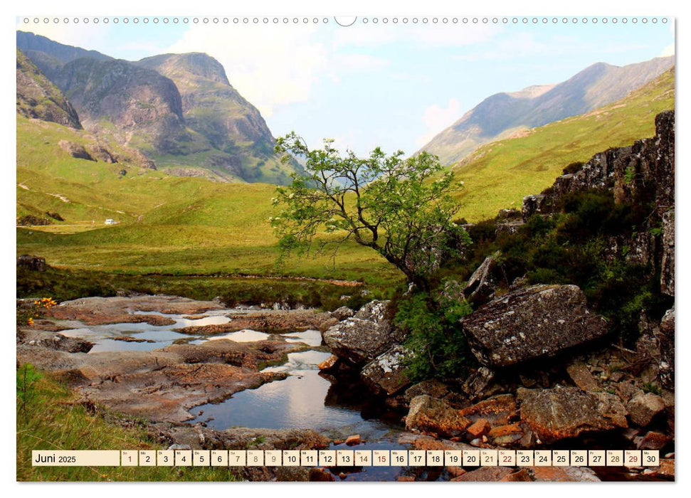 Glen Coe (CALVENDO Premium Wandkalender 2025)