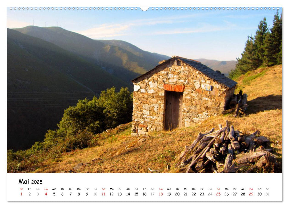 Jakobsweg - Camino Primitivo (CALVENDO Premium Wandkalender 2025)