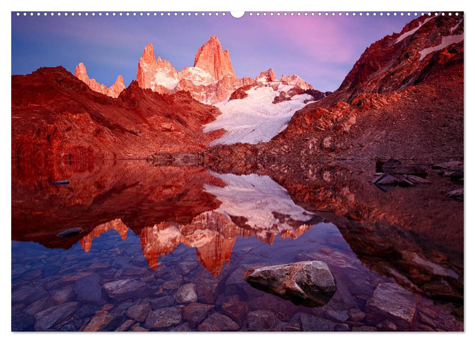 Patagonien: Einzigartige Landschaft am Ende der Welt (CALVENDO Premium Wandkalender 2025)