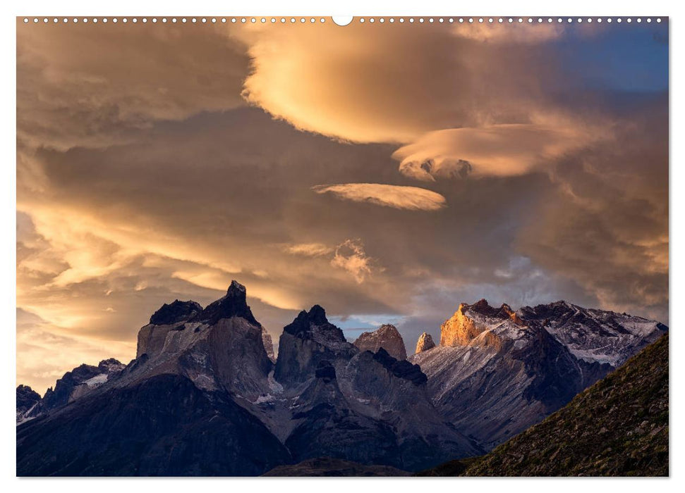 Patagonien: Einzigartige Landschaft am Ende der Welt (CALVENDO Premium Wandkalender 2025)