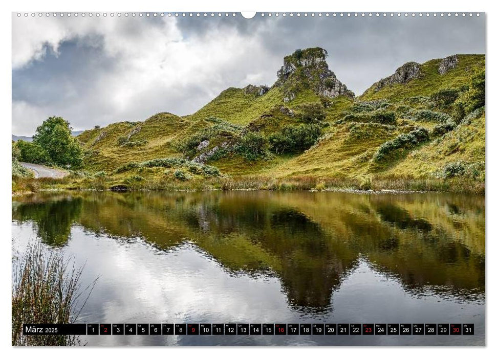 Schottland Farben und Licht (CALVENDO Premium Wandkalender 2025)