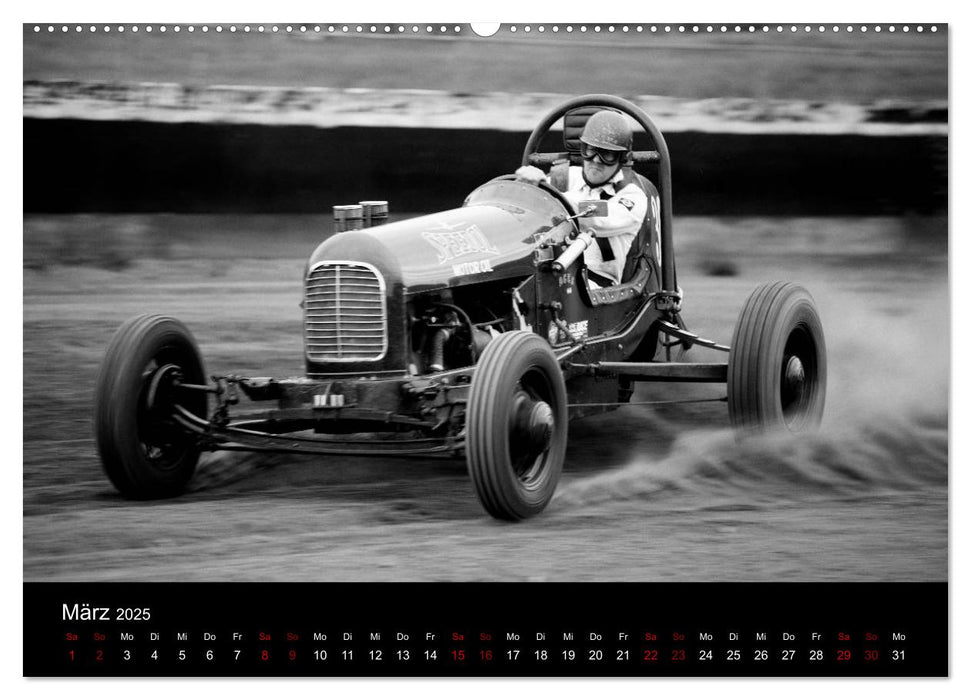 Dirt Track Races (CALVENDO Premium Wandkalender 2025)