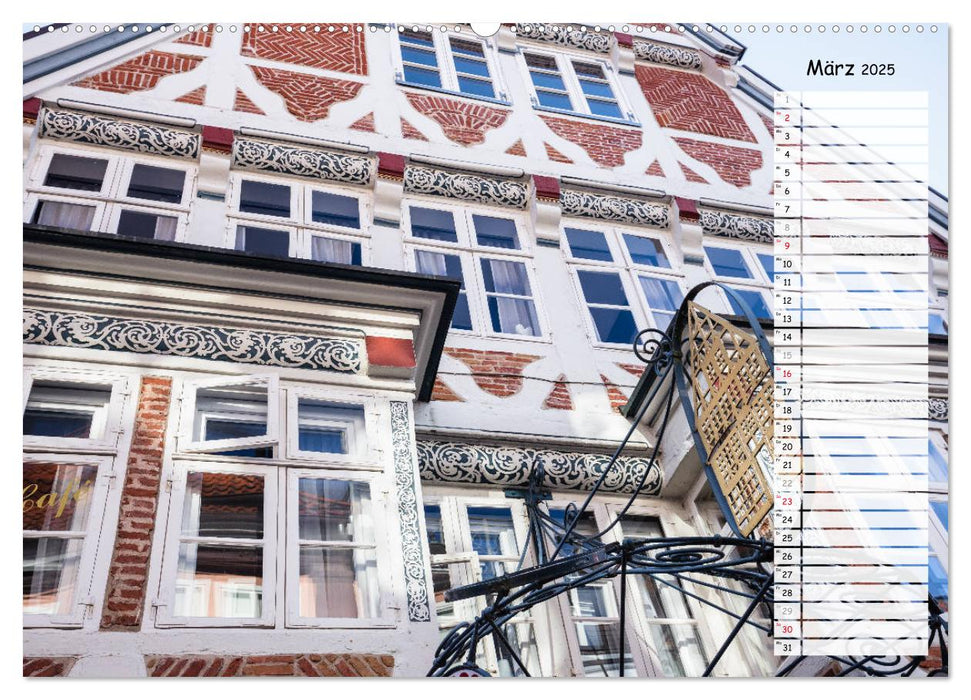 Mittelalterliche Hansestadt Stade (CALVENDO Premium Wandkalender 2025)