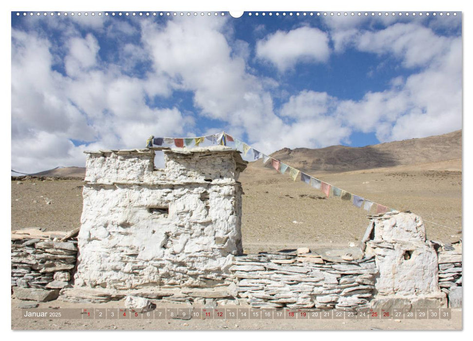 Ladakh im indischen Himalaja - Nomadenland Changthang - Bergweh ® (CALVENDO Premium Wandkalender 2025)