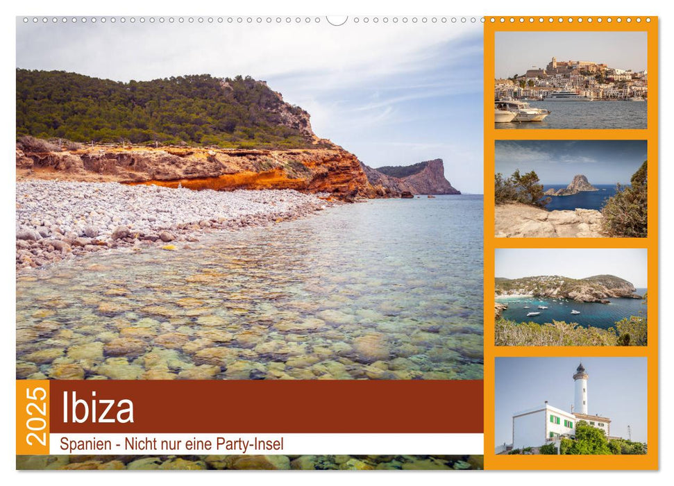 Ibiza - Spanien (CALVENDO Wandkalender 2025)