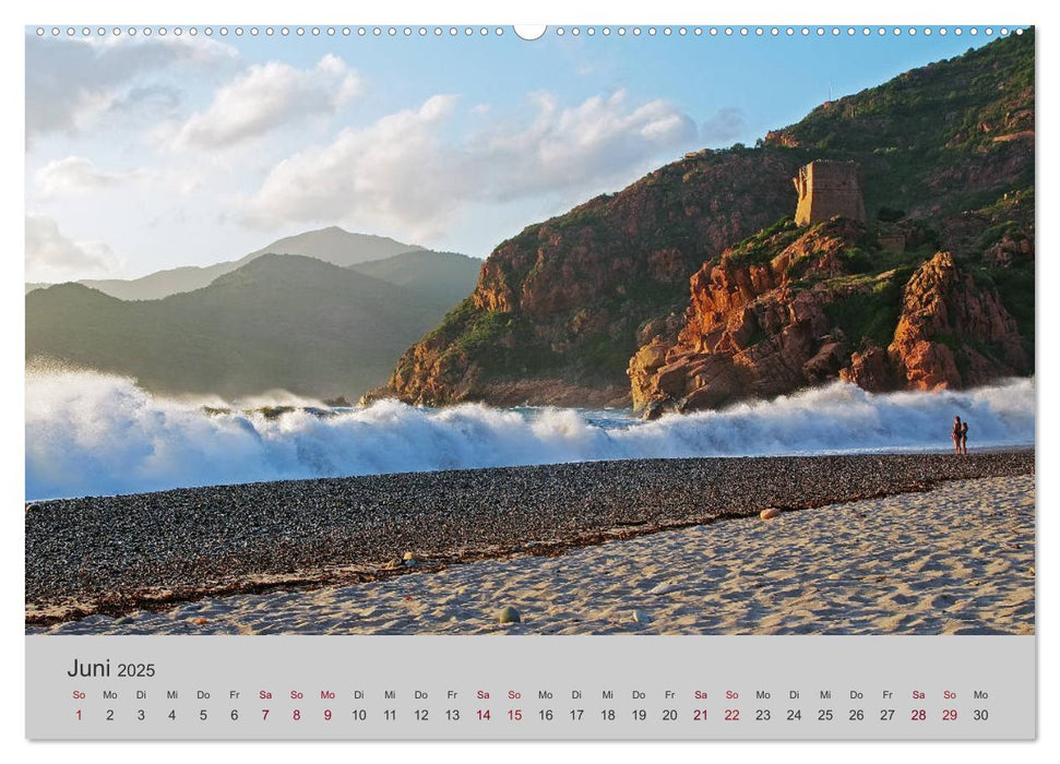 Korsika - Der Golf von Porto (CALVENDO Premium Wandkalender 2025)