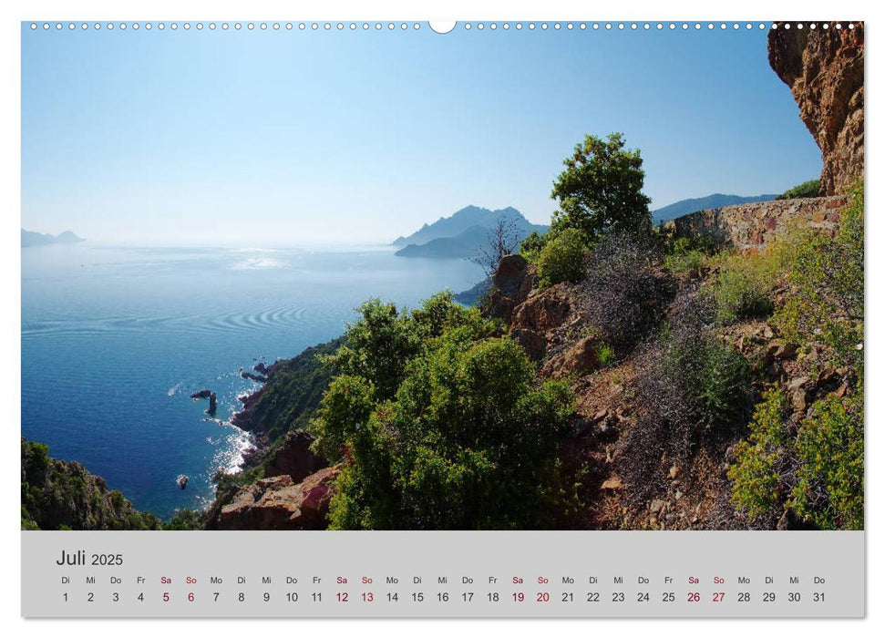 Korsika - Der Golf von Porto (CALVENDO Premium Wandkalender 2025)