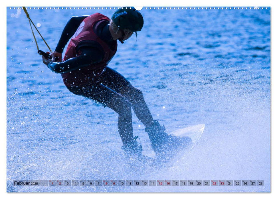 Wakeboarding Extrem (CALVENDO Premium Wandkalender 2025)